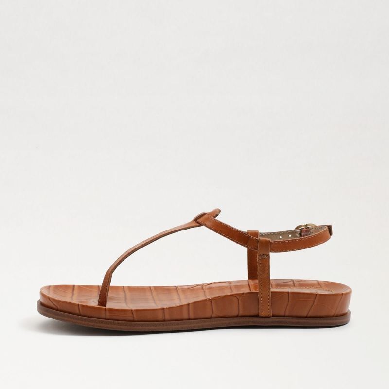 Sam Edelman Naomi Thong Sandal-Saddle Leather