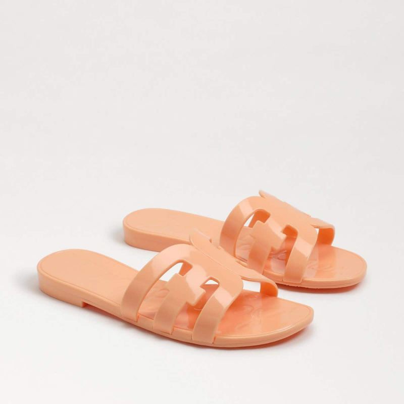 Sam Edelman Bay Jelly Slide-Peach Pearl