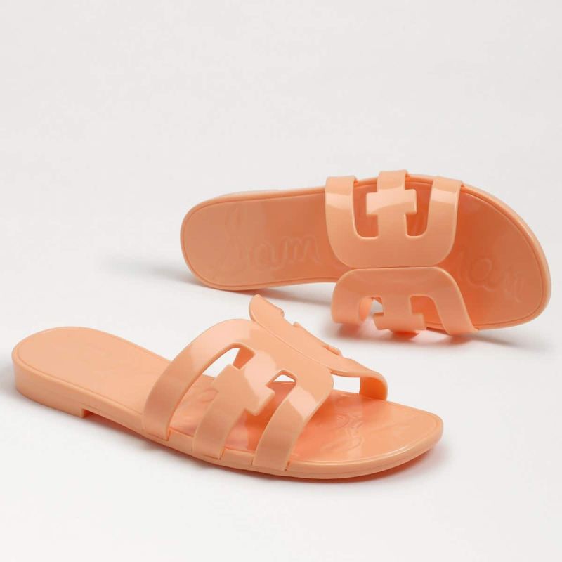 Sam Edelman Bay Jelly Slide-Peach Pearl