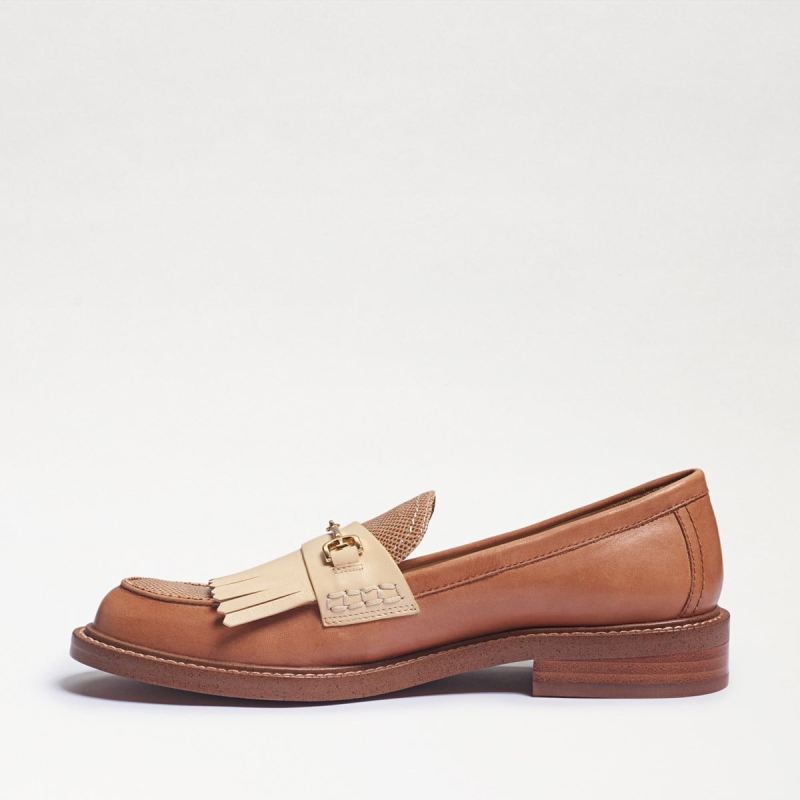 Sam Edelman Cammi Loafer-Lt Cuoio Brown Leather