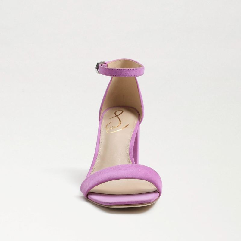 Sam Edelman Daniella Block Heel Sandal-Ultra Violet Suede