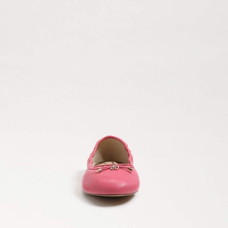 Sam Edelman Felicia Ballet Flat-Carmine Rose Leather