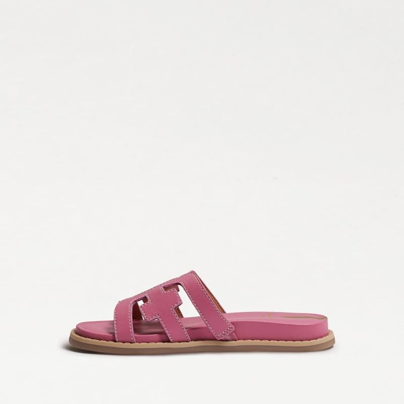 Sam Edelman Valeri Kids Slide Sandal-Carmine Rose