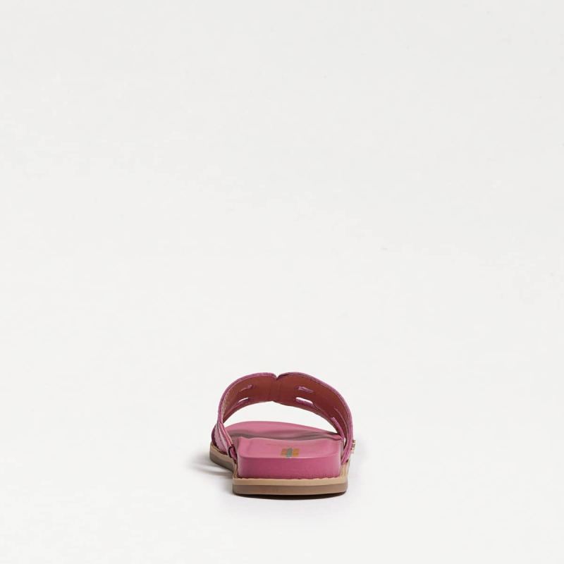 Sam Edelman Valeri Kids Slide Sandal-Carmine Rose