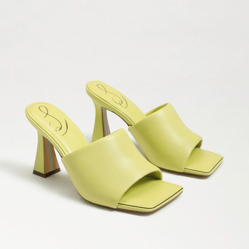 Sam Edelman Carmen Mule Heel Sandal-Kiwi Leather