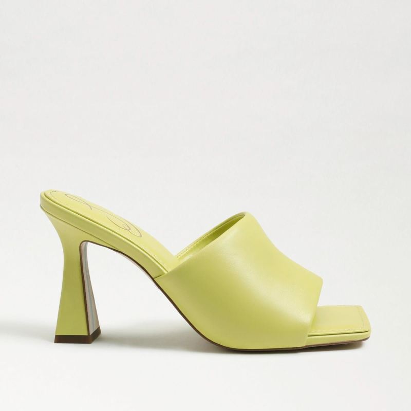 Sam Edelman Carmen Mule Heel Sandal-Kiwi Leather