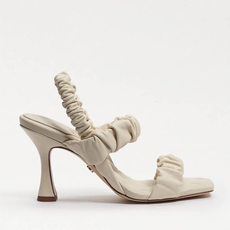 Sam Edelman Marlena Padded Strap Heel-Modern Ivory Leather