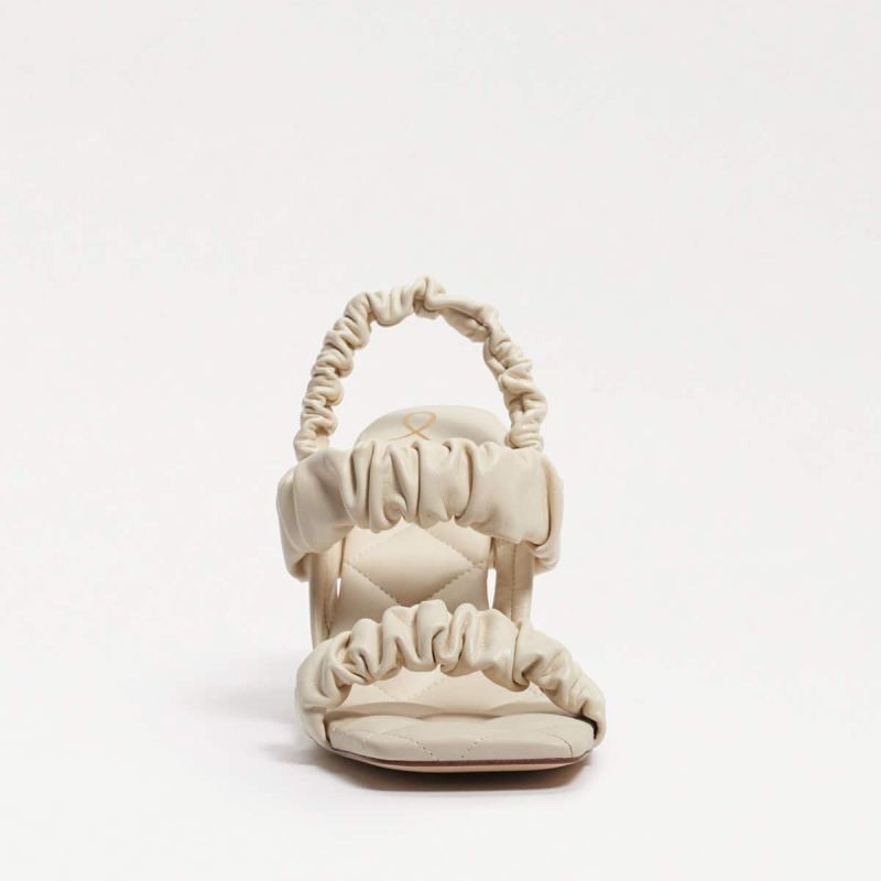 Sam Edelman Marlena Padded Strap Heel-Modern Ivory Leather