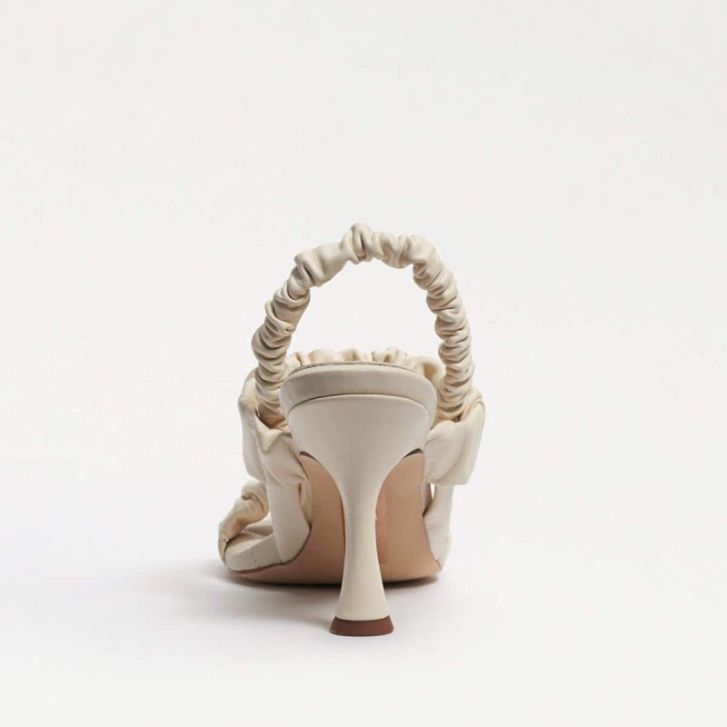 Sam Edelman Marlena Padded Strap Heel-Modern Ivory Leather