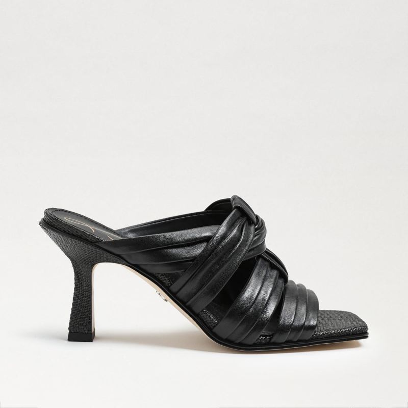 Sam Edelman Karsten Strappy Mule-Black Leather