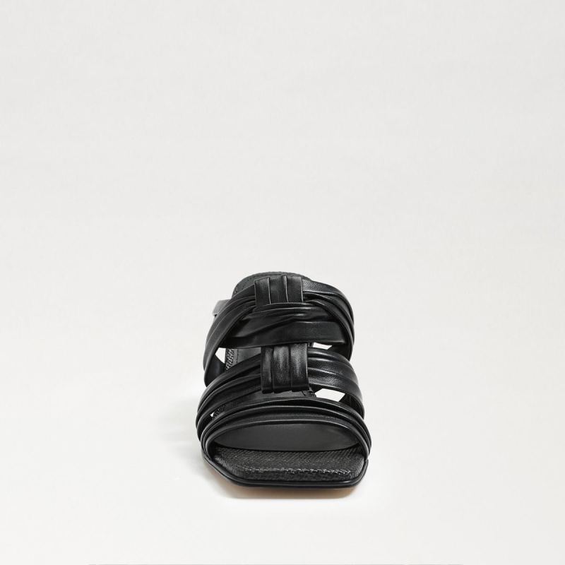 Sam Edelman Karsten Strappy Mule-Black Leather