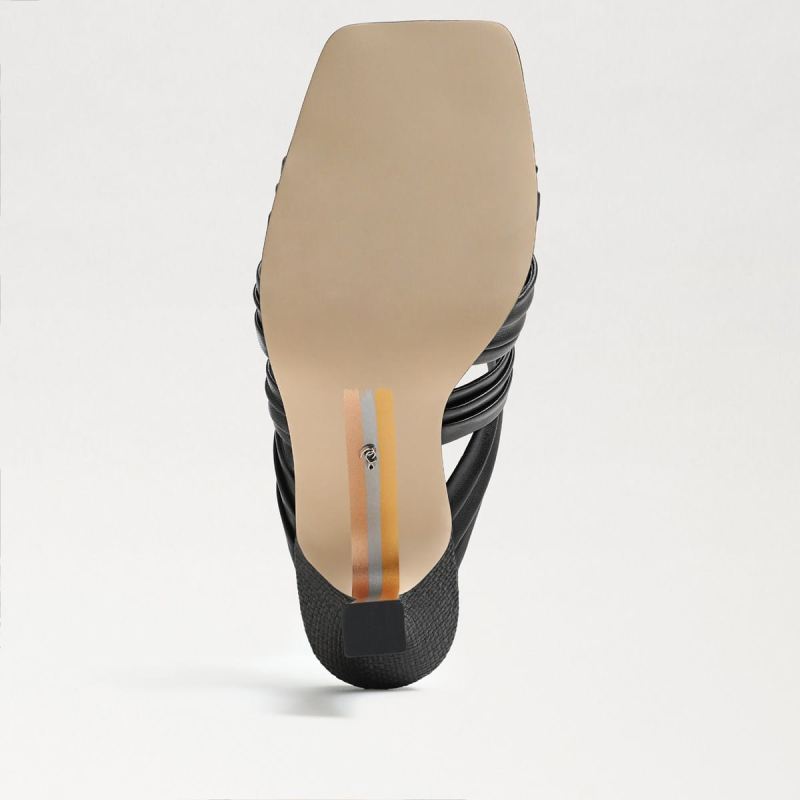 Sam Edelman Karsten Strappy Mule-Black Leather