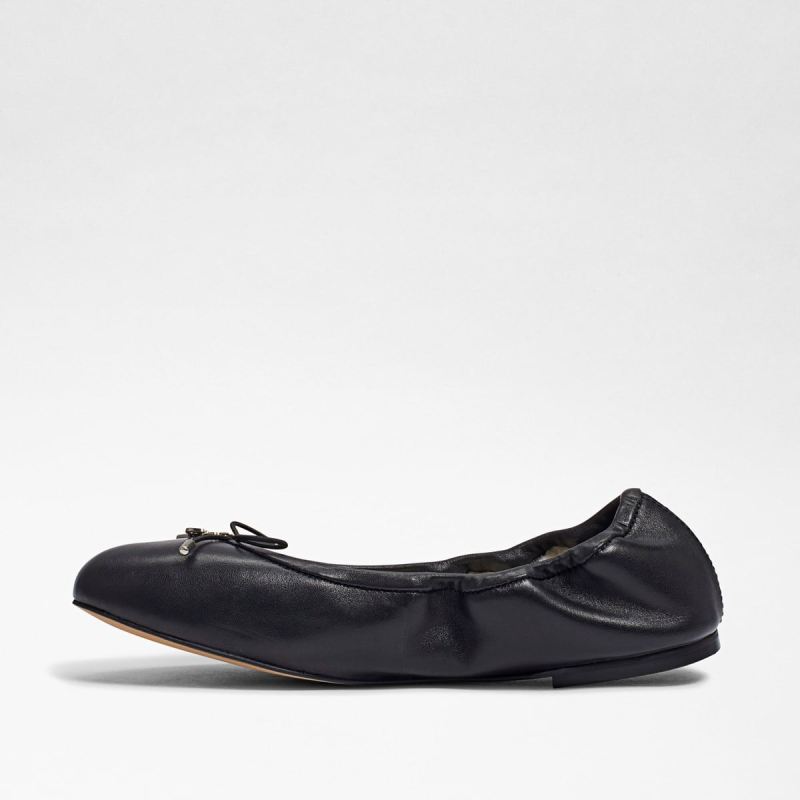 Sam Edelman Felicia Ballet Flat-Black Leather