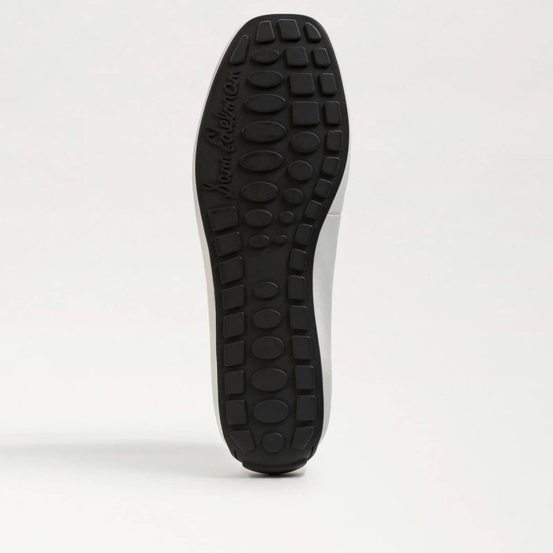 Sam Edelman Tucker Penny Loafer-Bright White Leather