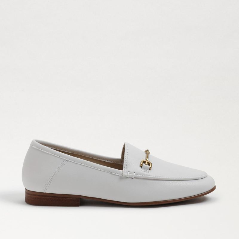 Sam Edelman Loraine Kids Bit Loafer-Bright White