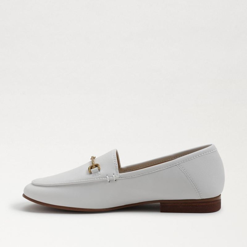 Sam Edelman Loraine Kids Bit Loafer-Bright White