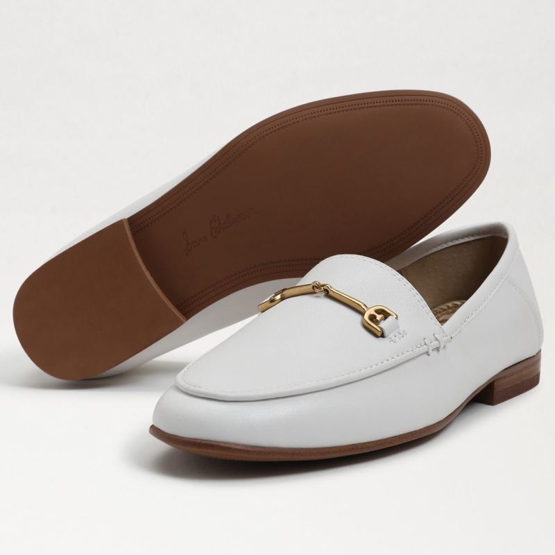 Sam Edelman Loraine Kids Bit Loafer-Bright White