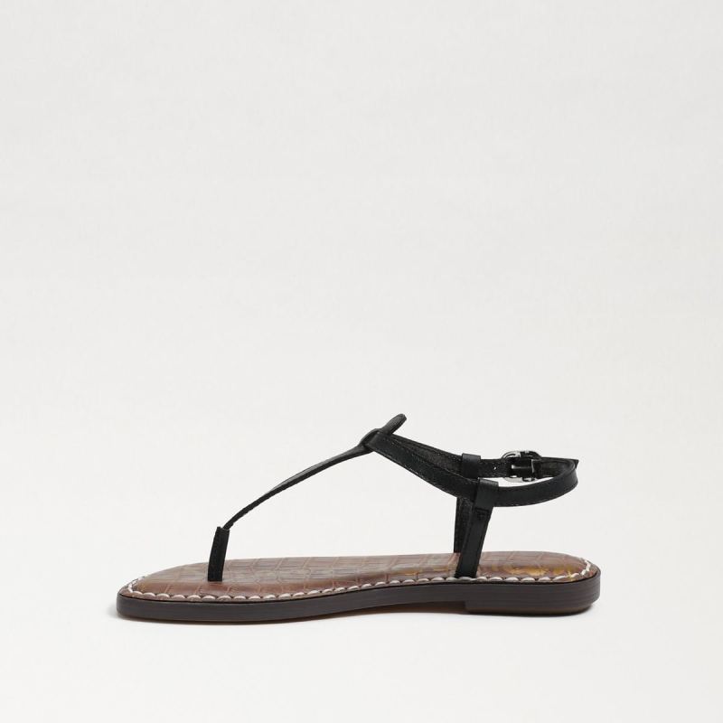 Sam Edelman Gigi Kids Thong Sandal-Black Leather