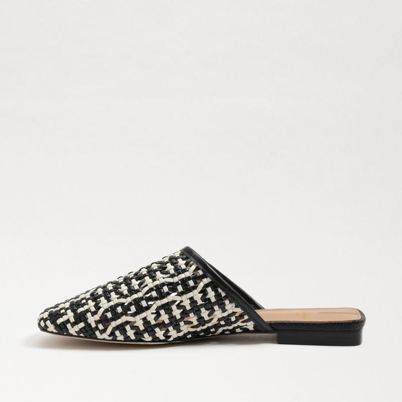 Sam Edelman Leona Mule-Black/ Modern Ivory