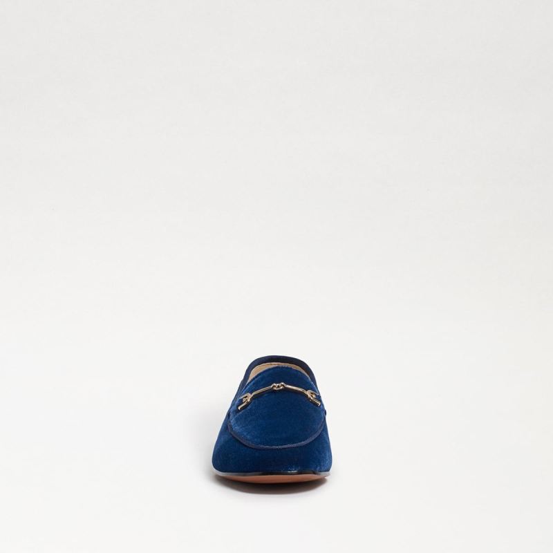 Sam Edelman Loraine Kids Bit Loafer-Moonlight Blue Velvet