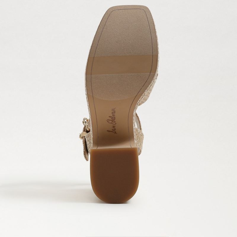 Sam Edelman Trianna Platform Sandal-Eggshell