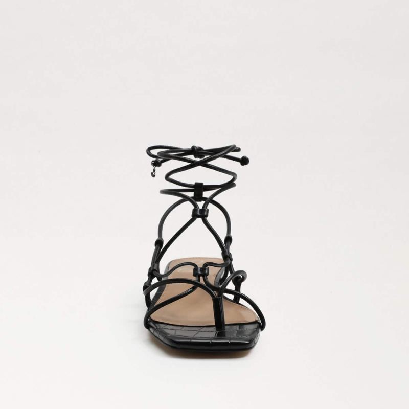 Sam Edelman Daffy Sandal-Black Leather