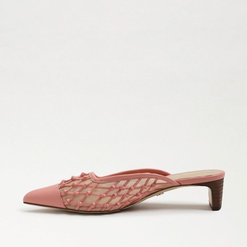 Sam Edelman Snyder Slip On Kitten Heel-Canyon Clay Leather