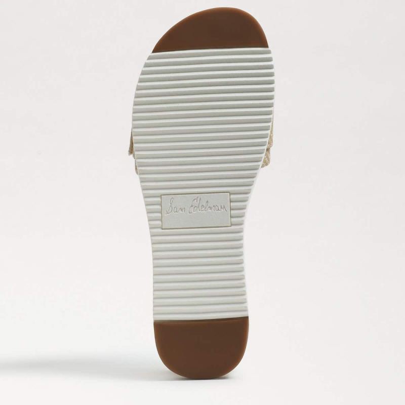 Sam Edelman Ariane Slide Sandal-Eggshell Woven