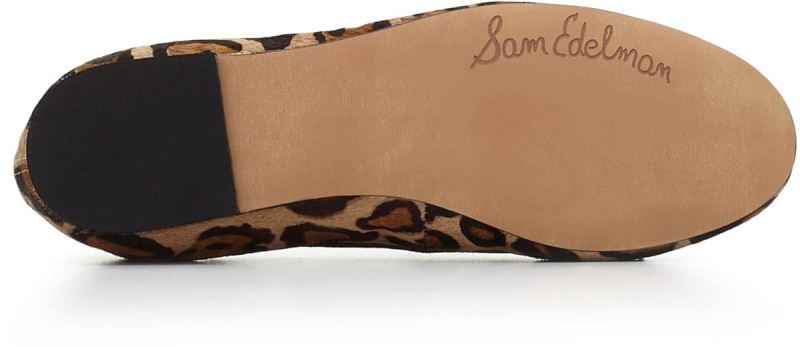 Sam Edelman Felicia Ballet Flat-New Tan Leopard