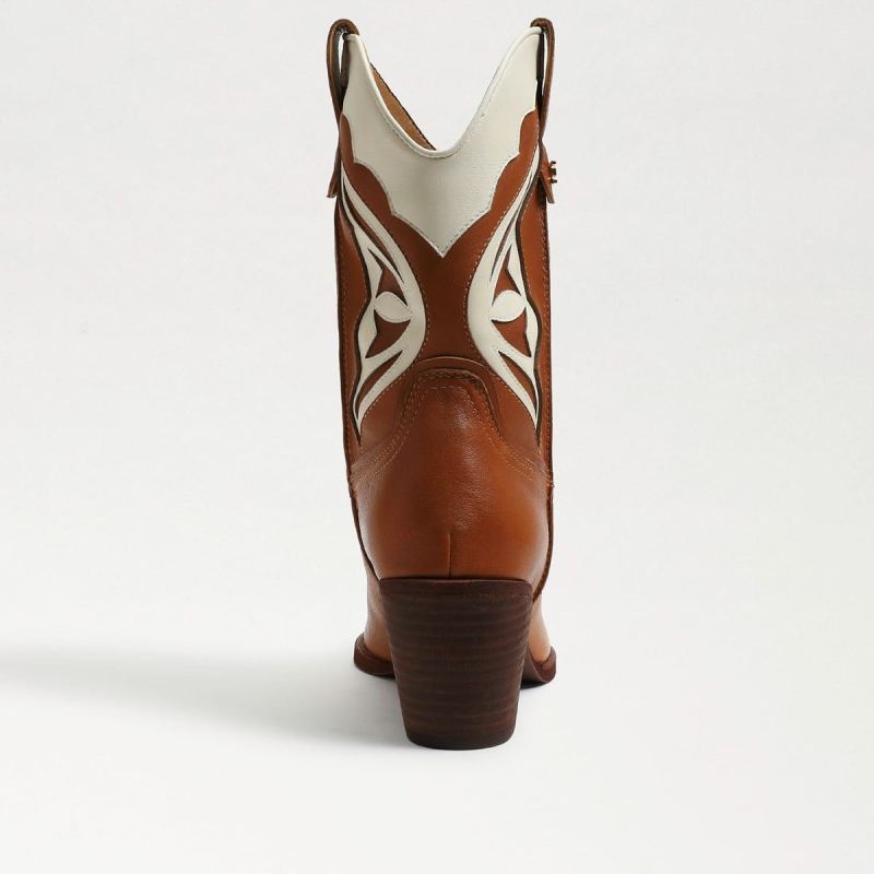 Sam Edelman Wynne Western Boot-Deep Saddle Leather