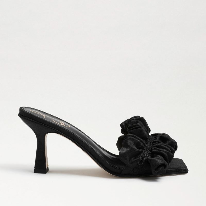 Sam Edelman Kady Mule-Black Silk