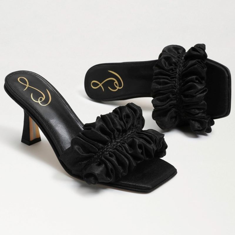 Sam Edelman Kady Mule-Black Silk