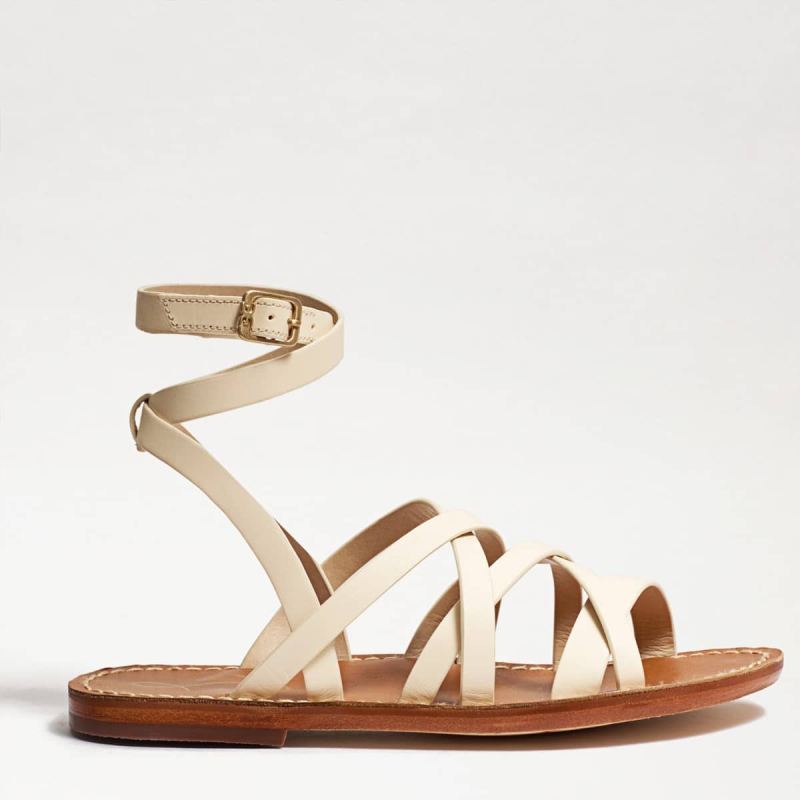 Sam Edelman Meriai Gladiator Sandal-Modern Ivory Leather