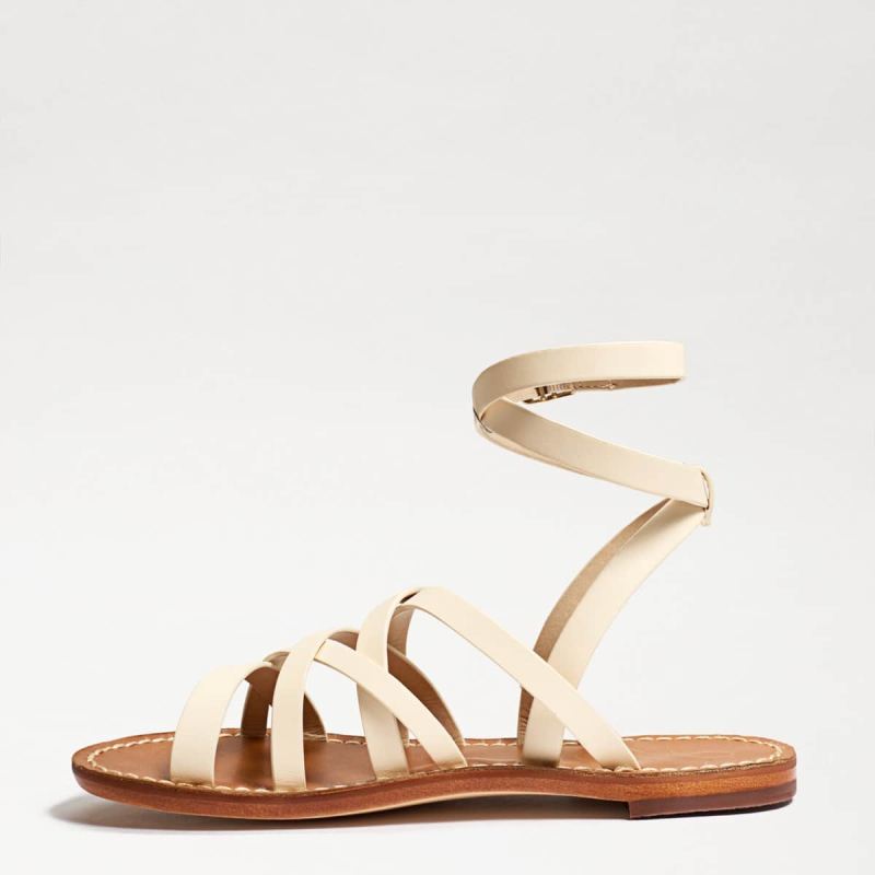 Sam Edelman Meriai Gladiator Sandal-Modern Ivory Leather