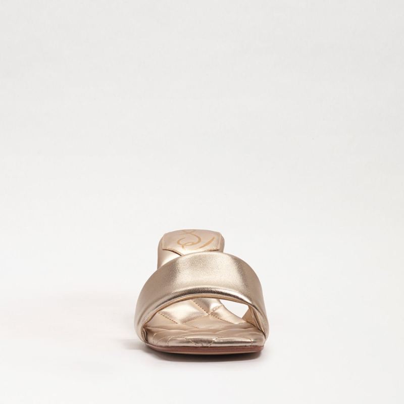 Sam Edelman Starla Mule-Molten Gold Leather