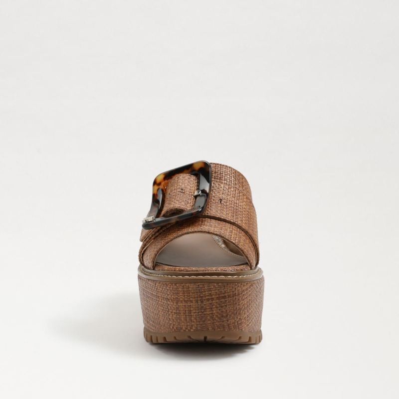 Sam Edelman Livi Espadrille Wedge Sandal-Cuoio Weave