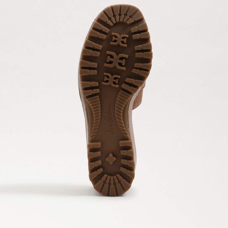 Sam Edelman Livi Espadrille Wedge Sandal-Cuoio Weave