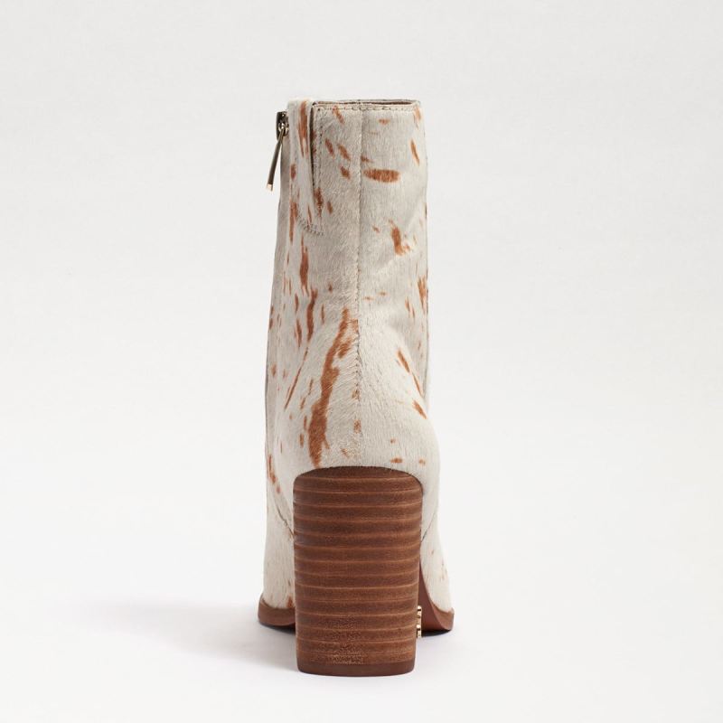 Sam Edelman Osten Ankle Bootie-Natural/ Ivory