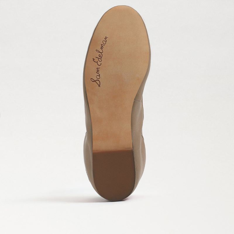 Sam Edelman Felicia Ballet Flat-Soft Beige Leather