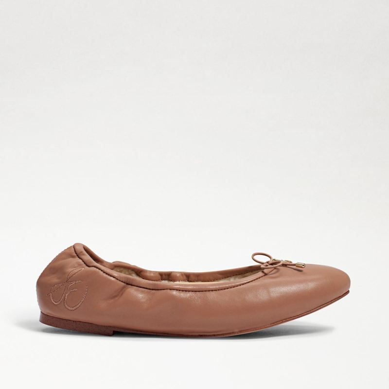 Sam Edelman Felicia Ballet Flat-Maple Sugar Leather