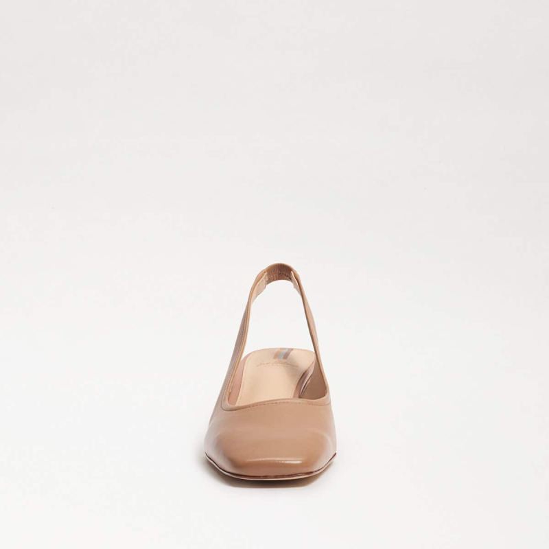 Sam Edelman Toren Block Heel Square Toe-Maple Sugar